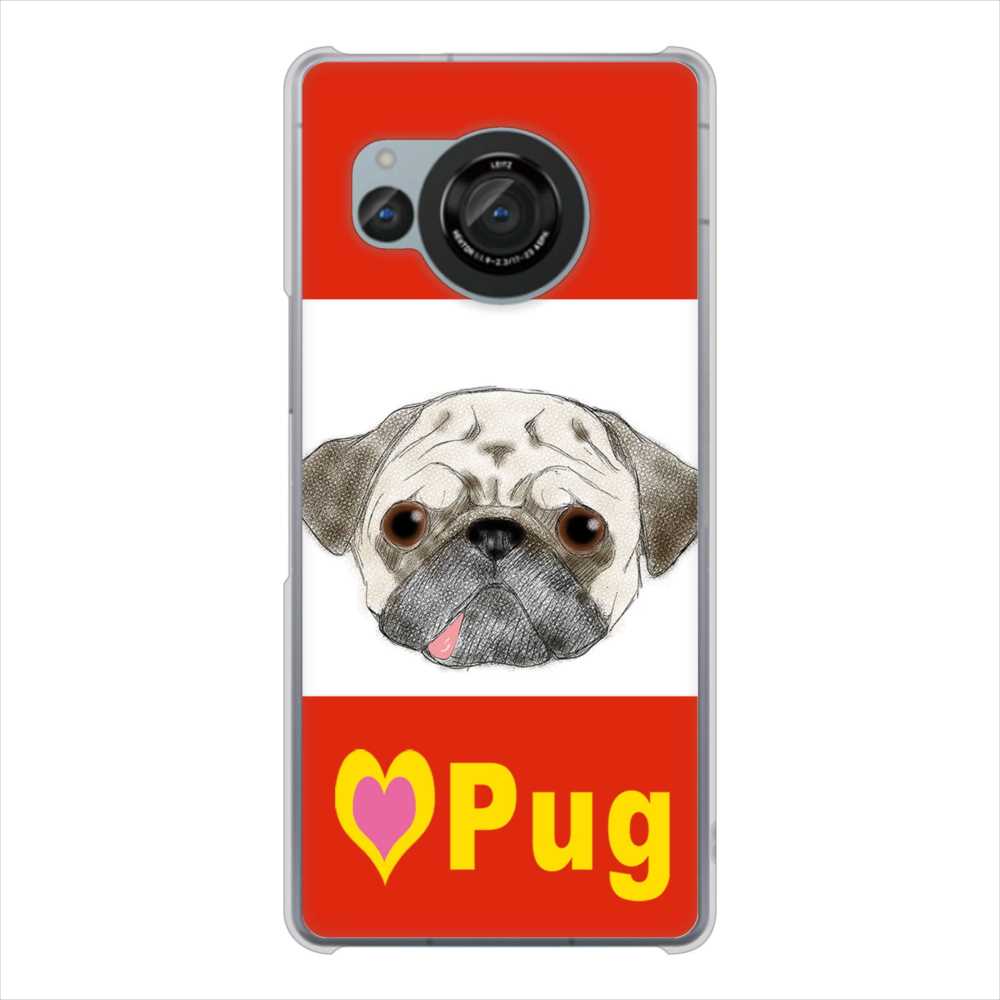 AQUOS R8 SH-52D docomo 高画質仕上げ 背面印刷 ハードケースパグ