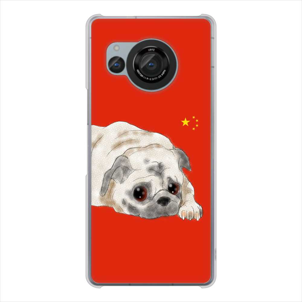 AQUOS R8 SH-52D docomo 高画質仕上げ 背面印刷 ハードケースパグ