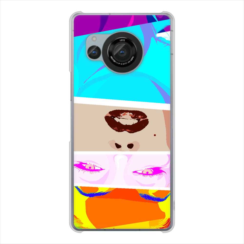 AQUOS R8 SH-52D docomo 高画質仕上げ 背面印刷 ハードケースマリリンモンローデザイン