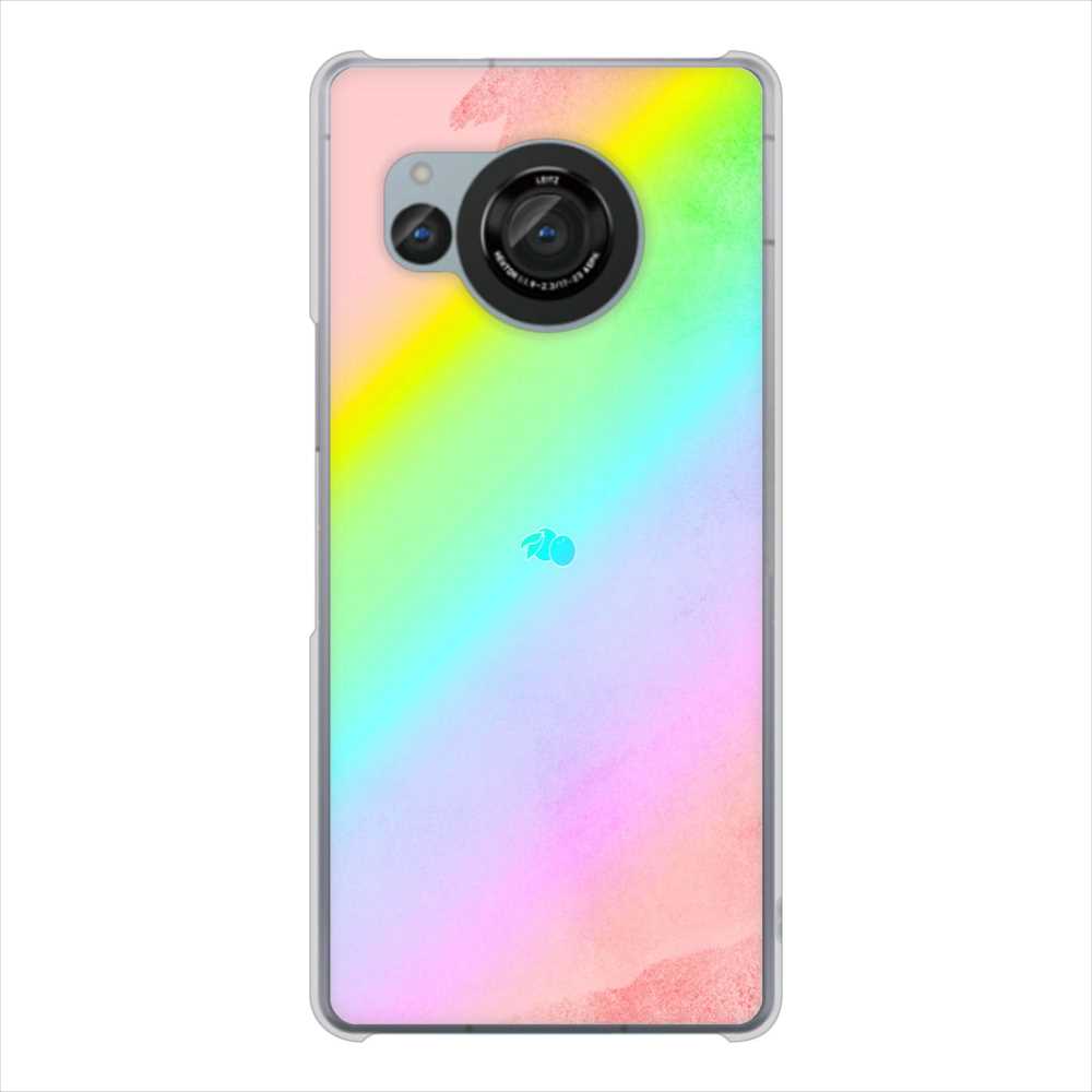 AQUOS R8 SH-52D docomo 高画質仕上げ 背面印刷 ハードケースパステルアート