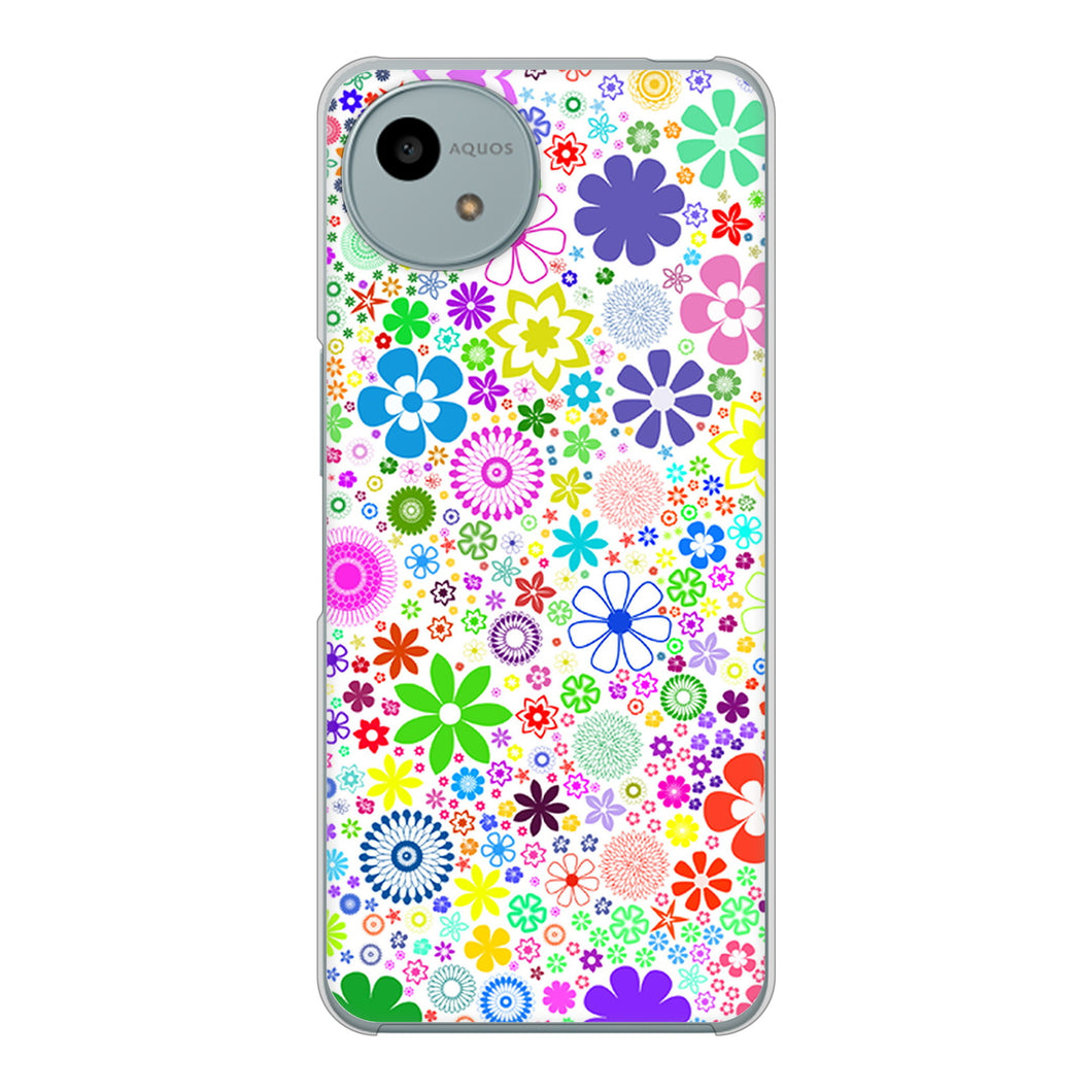 AQUOS wish4 SH-52E docomo 高画質仕上げ 背面印刷 ハードケースリバティプリント