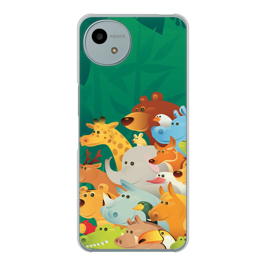 AQUOS wish4 SH-52E docomo 高画質仕上げ 背面印刷 ハードケース 【370 全員集合】