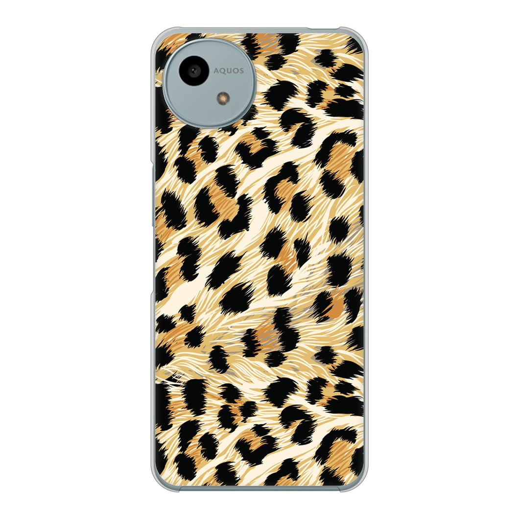AQUOS wish4 SH-52E docomo 高画質仕上げ 背面印刷 ハードケースアニマル柄