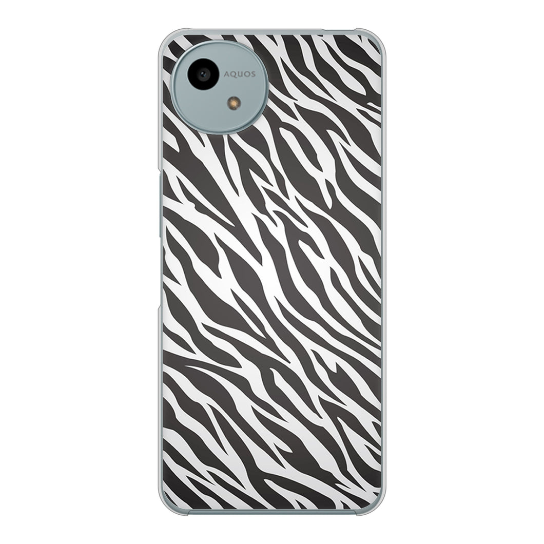 AQUOS wish4 SH-52E docomo 高画質仕上げ 背面印刷 ハードケースアニマル柄