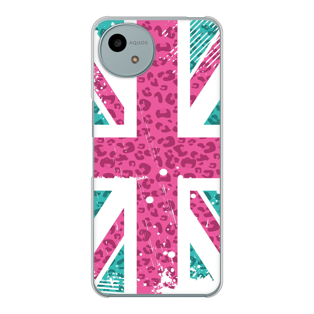AQUOS wish4 SH-52E docomo 高画質仕上げ 背面印刷 ハードケースユニオンジャック