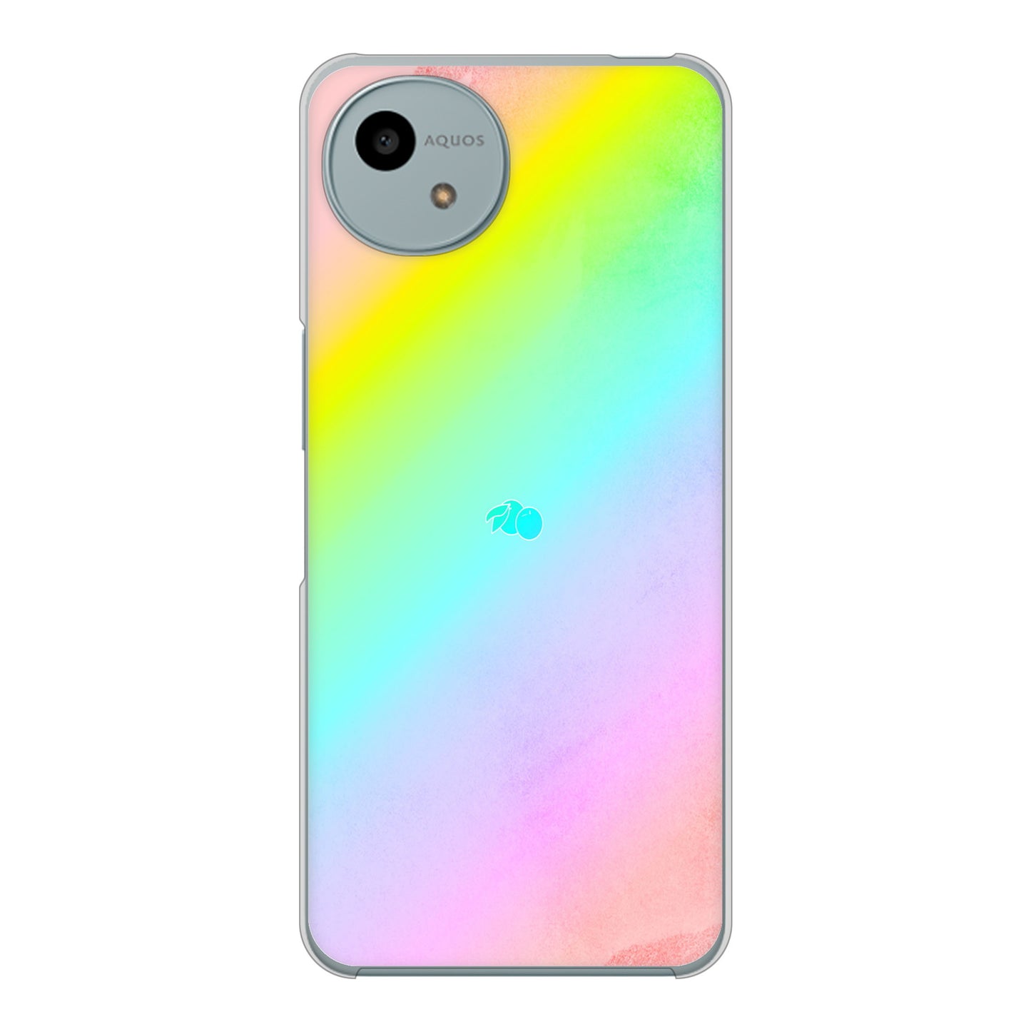 AQUOS wish4 SH-52E docomo 高画質仕上げ 背面印刷 ハードケースパステルアート