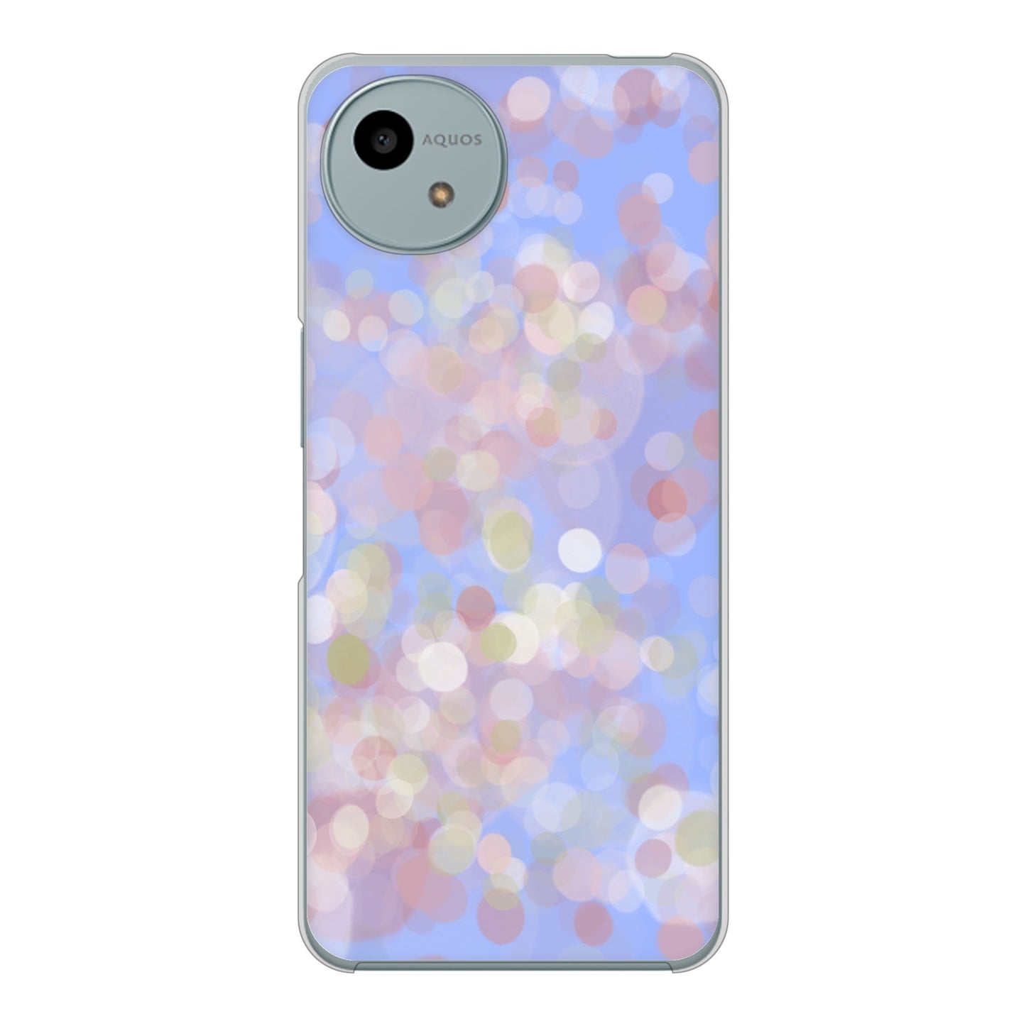 AQUOS wish4 SH-52E docomo 高画質仕上げ 背面印刷 ハードケースパステルアート