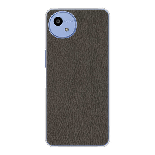 AQUOS wish5 SH-52F docomo 高画質仕上げ 背面印刷 ハードケースレザー風