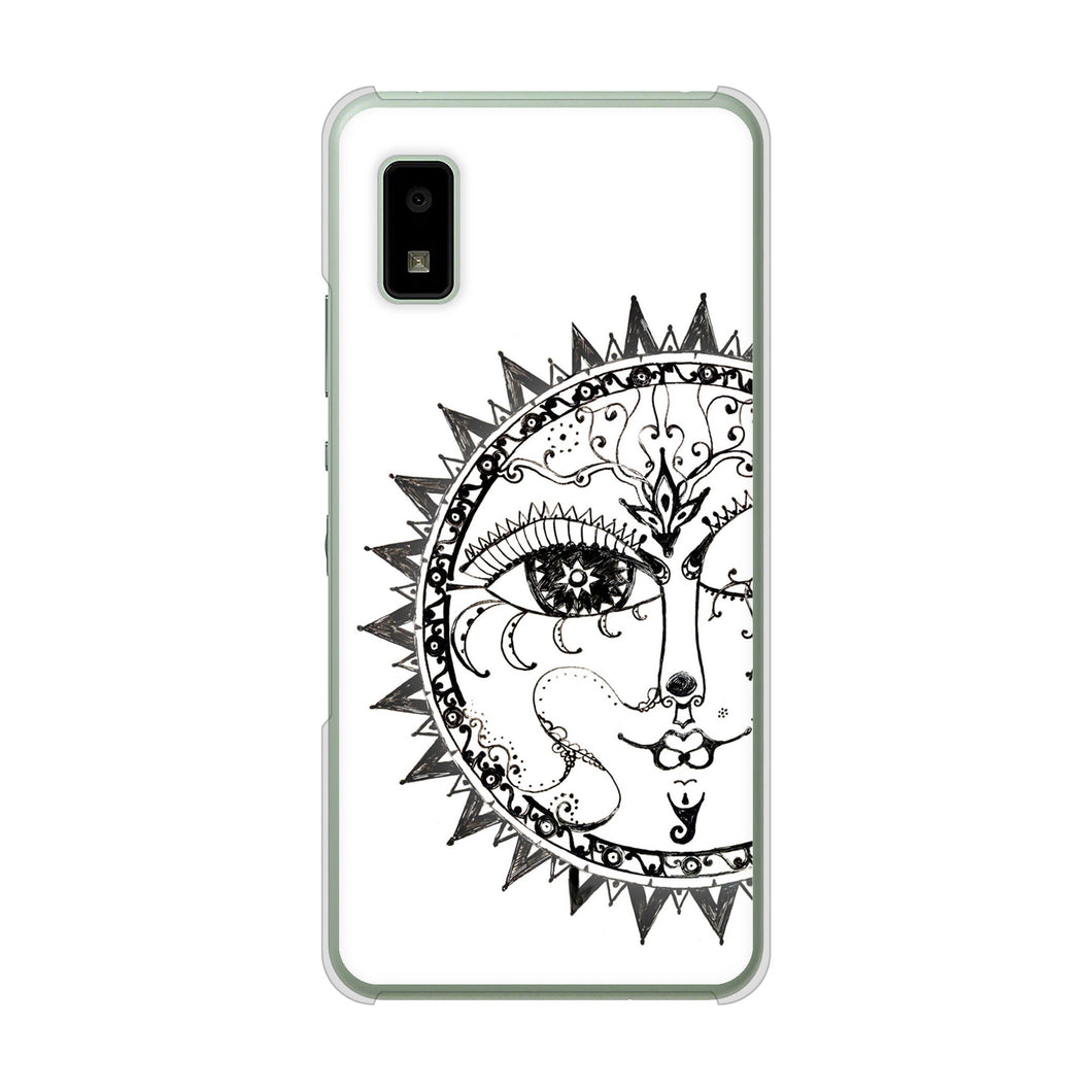 AQUOS wish3 SH-53D docomo 高画質仕上げ 背面印刷 ハードケース 【207 太陽神】