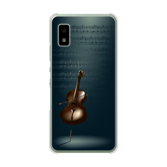 AQUOS wish3 SH-53D docomo 高画質仕上げ 背面印刷 ハードケース 【441 楽譜】