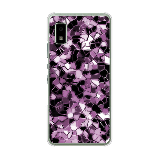 AQUOS wish3 SH-53D docomo 高画質仕上げ 背面印刷 ハードケース 【EK837 テクニカルミラーパープル】
