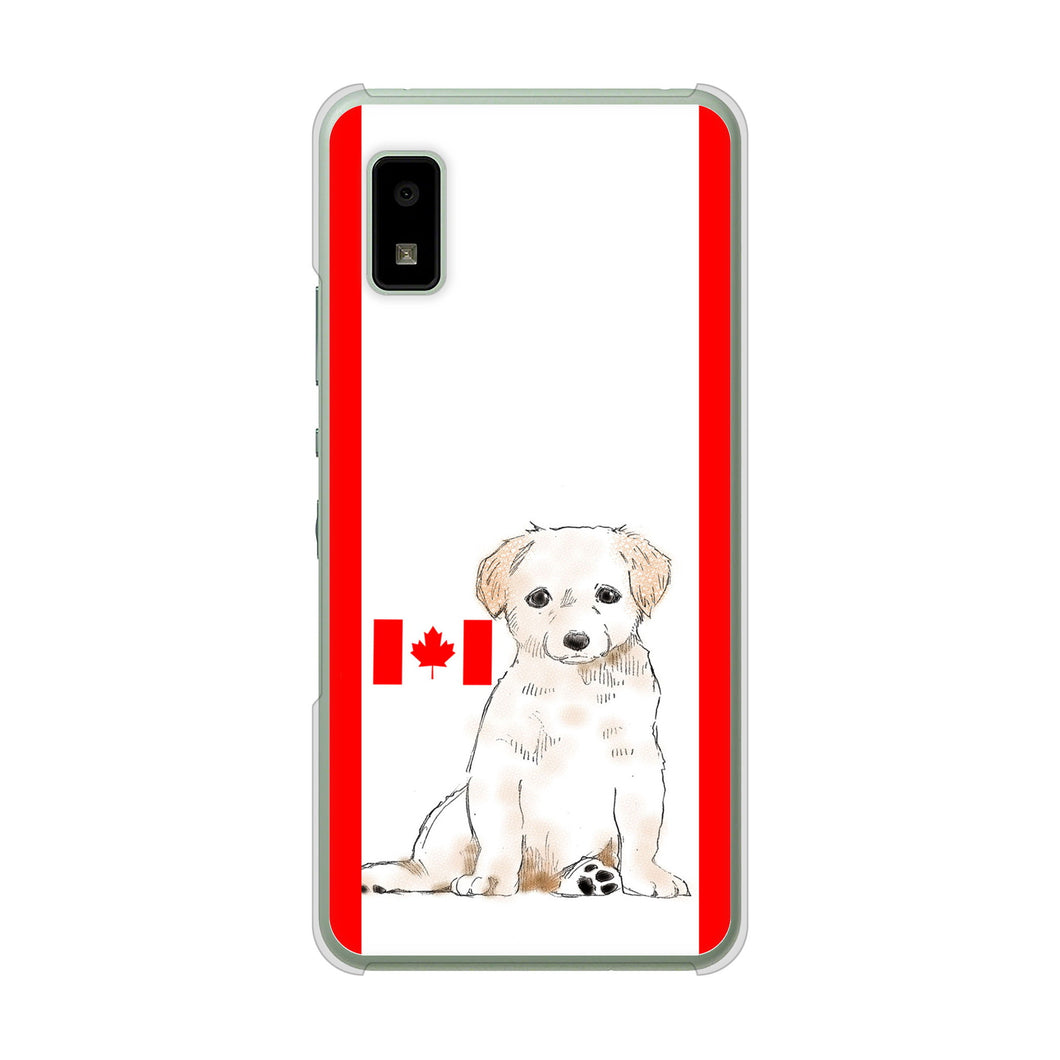 AQUOS wish3 SH-53D docomo 高画質仕上げ 背面印刷 ハードケースラブラドールレトリバー