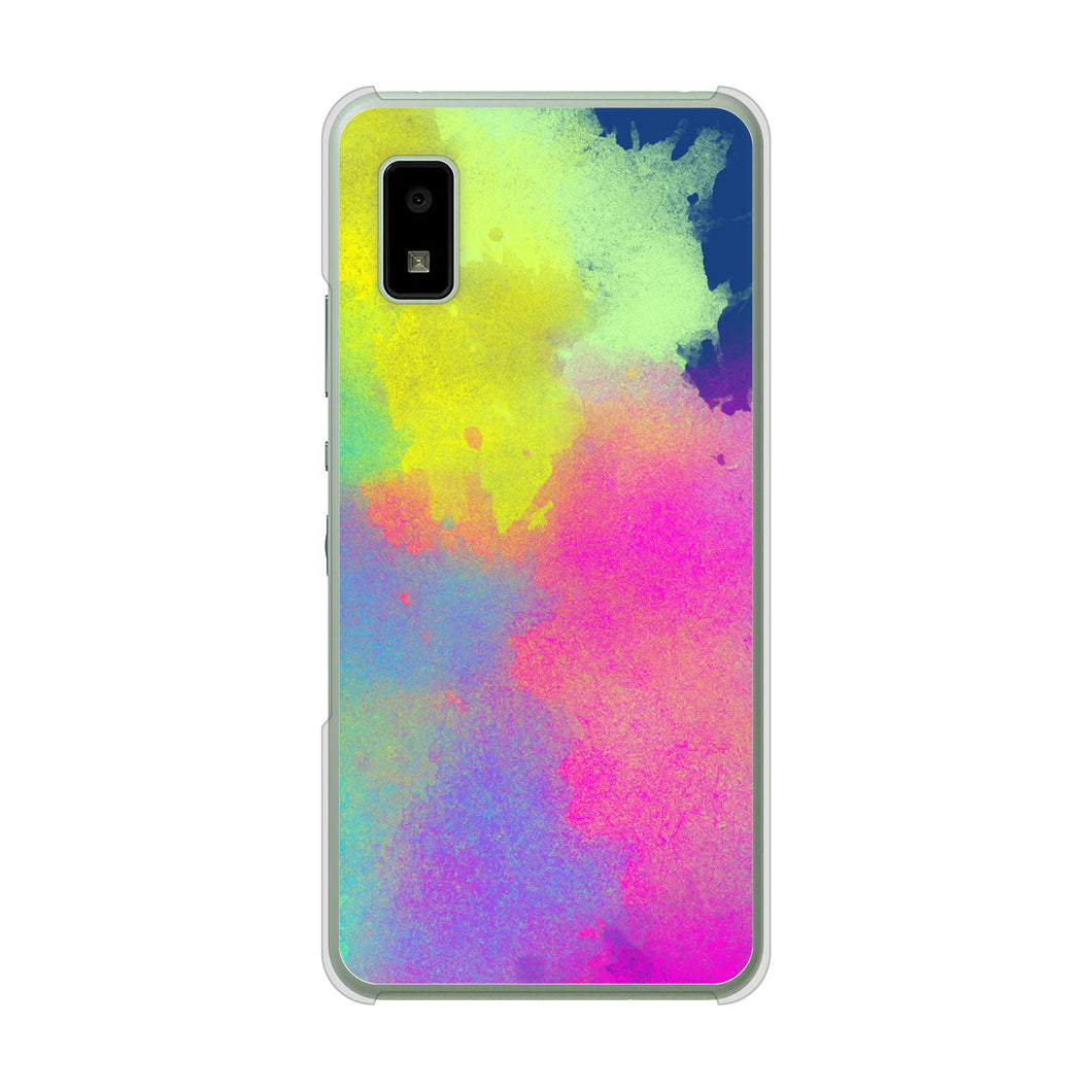 AQUOS wish3 SH-53D docomo 高画質仕上げ 背面印刷 ハードケースパステルアート