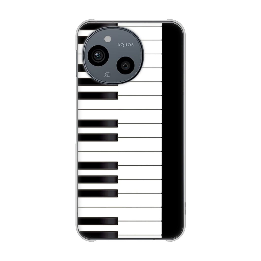 AQUOS sense10 SH-53F docomo 高画質仕上げ 背面印刷 ハードケースピアノ