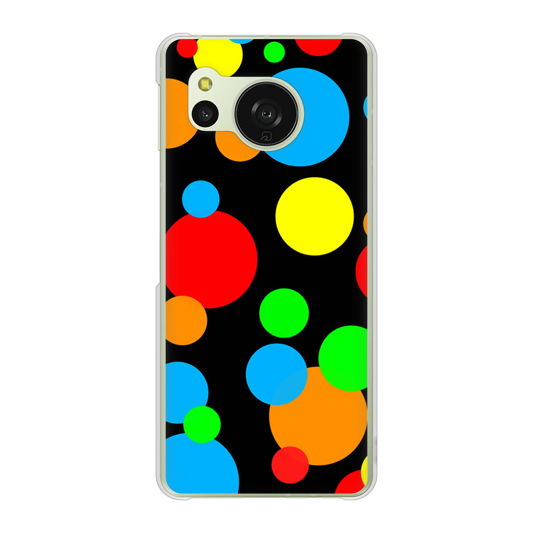 AQUOS sense8 SH-54D docomo 高画質仕上げ 背面印刷 ハードケース 【076 シンプル(大阪のおばちゃん)】