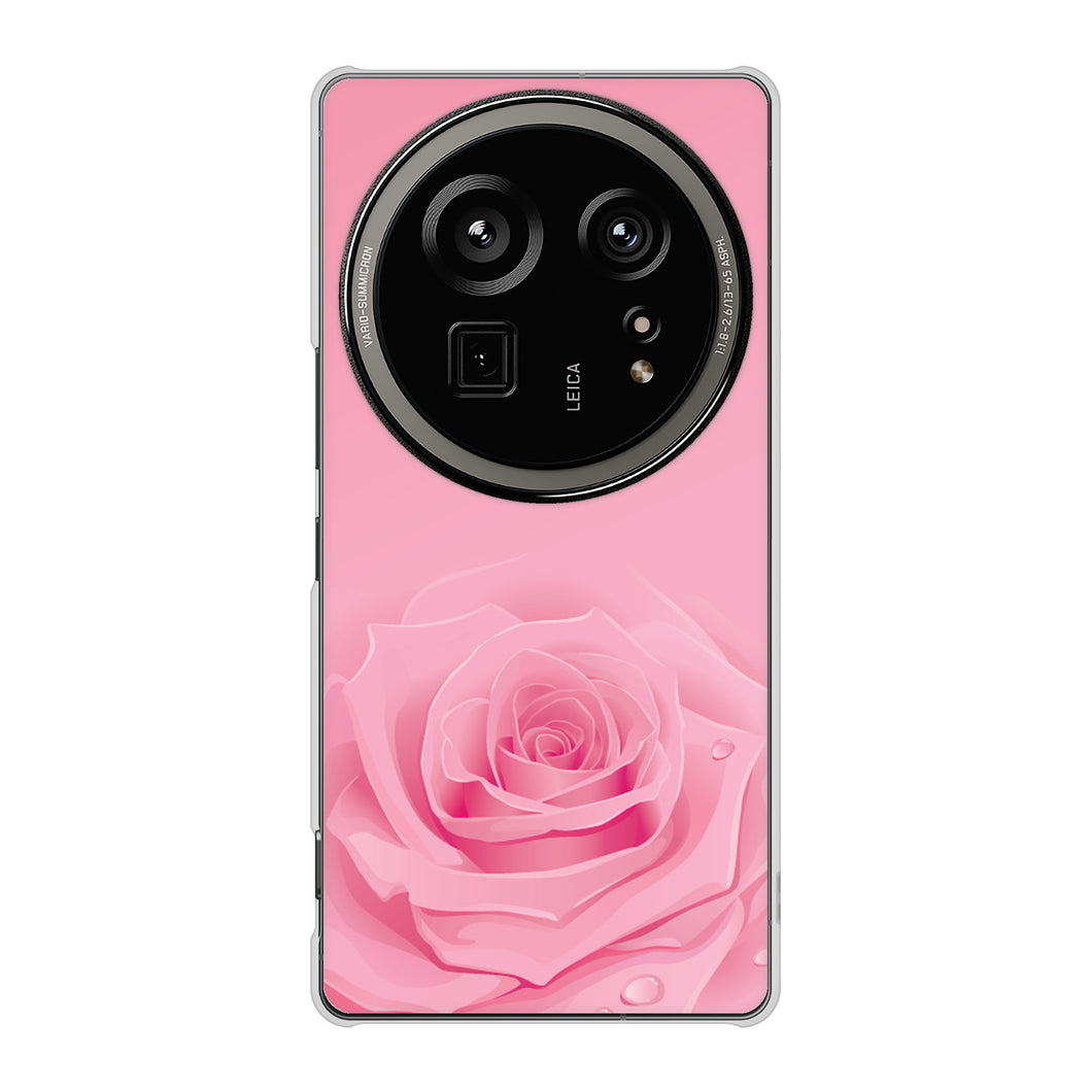 AQUOS R9 pro SH-54E docomo 高画質仕上げ 背面印刷 ハードケースバラ