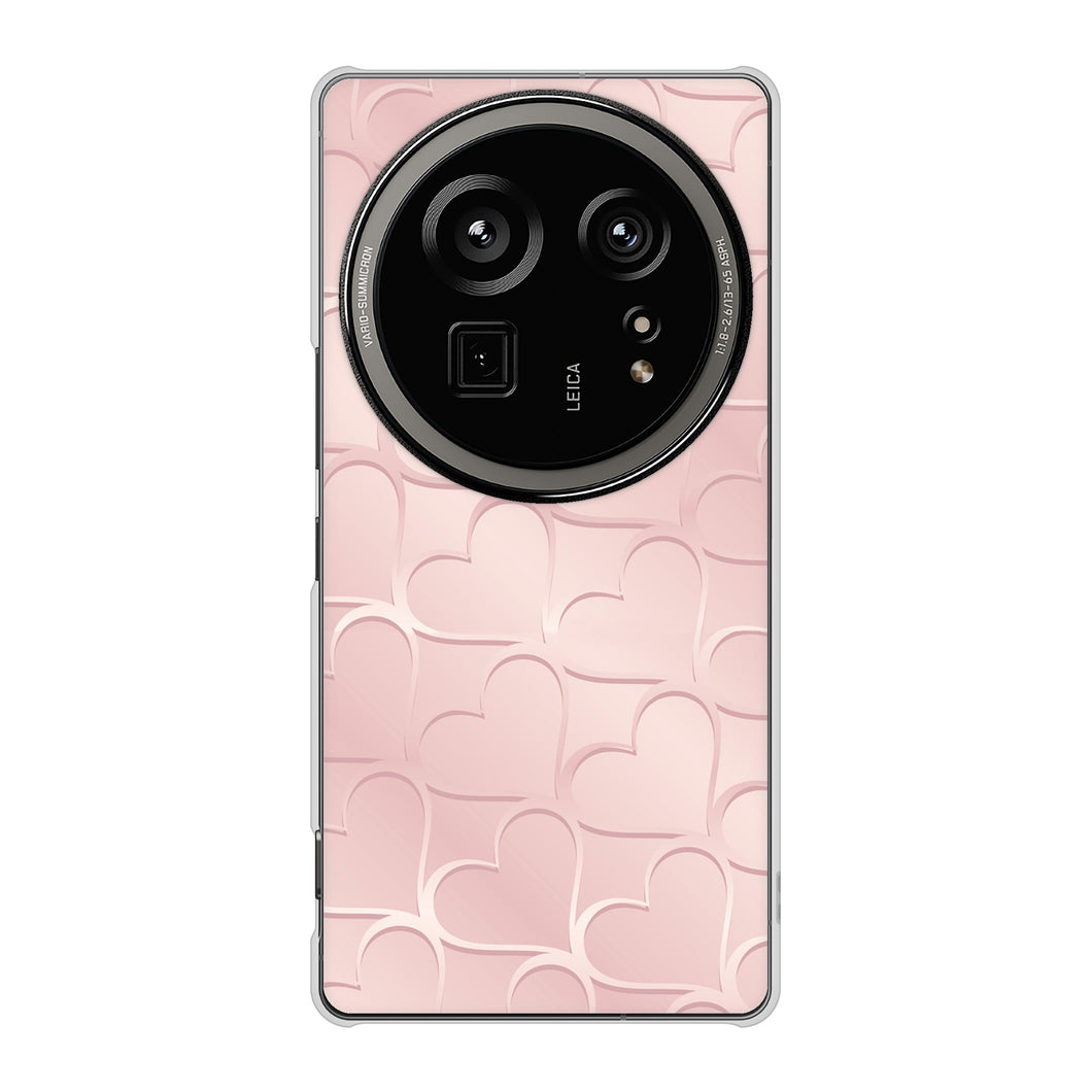 AQUOS R9 pro SH-54E docomo 高画質仕上げ 背面印刷 ハードケースかくれハート