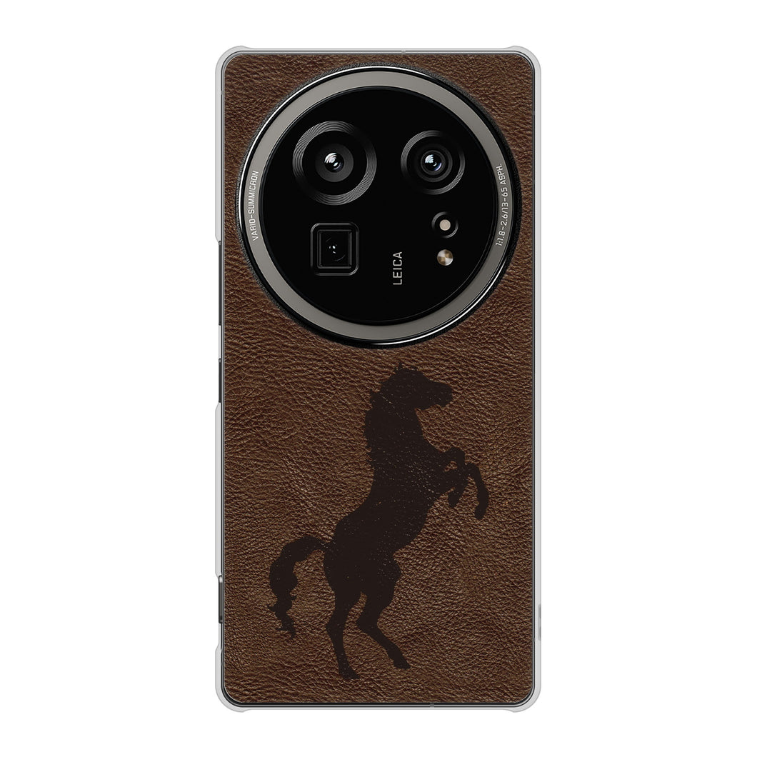 AQUOS R9 pro SH-54E docomo 高画質仕上げ 背面印刷 ハードケースレザー風