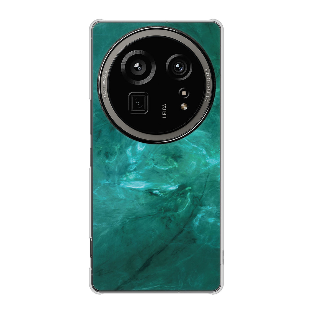 AQUOS R9 pro SH-54E docomo 高画質仕上げ 背面印刷 ハードケース大理石BK