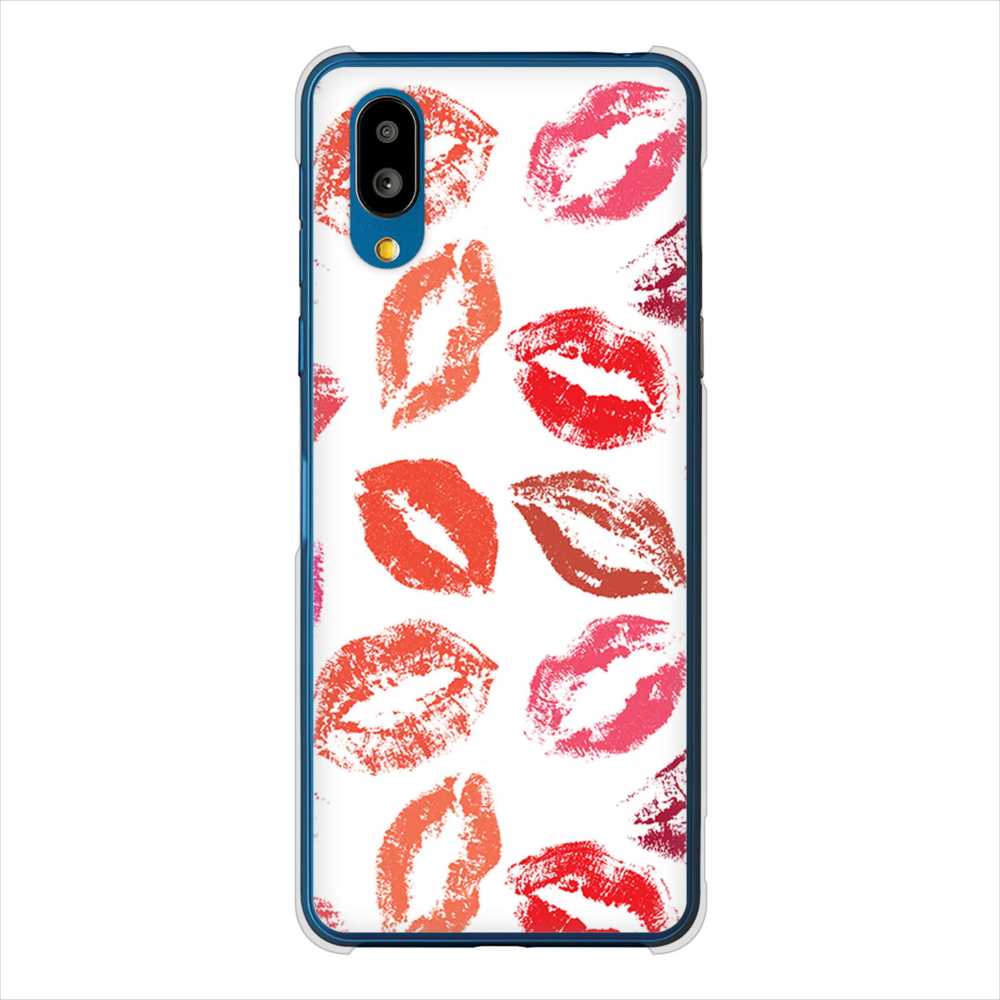 BASIO active SHG09 au 高画質仕上げ 背面印刷 ハードケース 【734 キスkissキス】