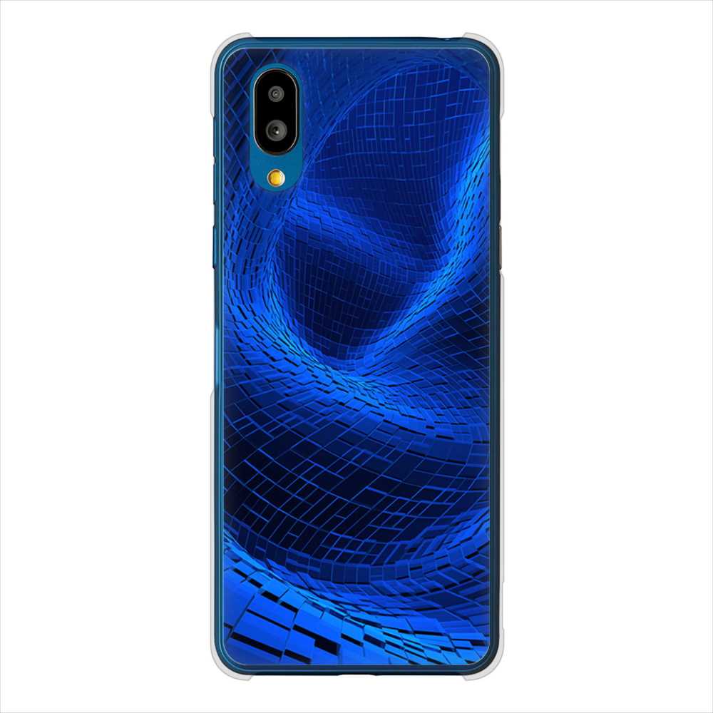 BASIO active SHG09 au 高画質仕上げ 背面印刷 ハードケース 【1302 ワープブルー】