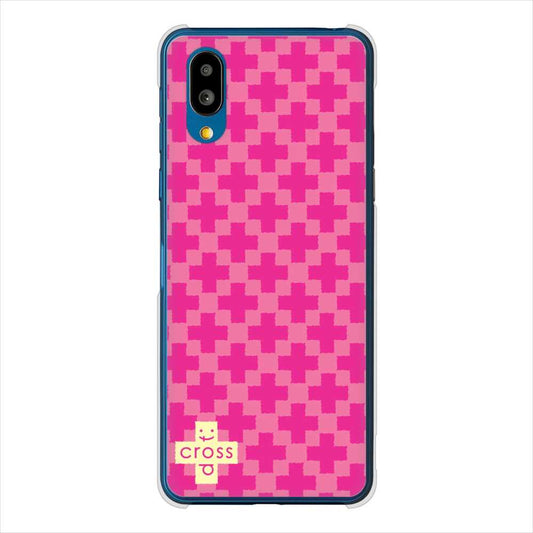 BASIO active SHG09 au クロスドット ハードケース 背面印刷