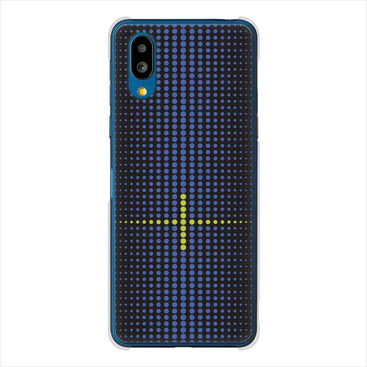 BASIO active SHG09 au 高画質仕上げ 背面印刷 ハードケース 【IB907 グラデーションドット】