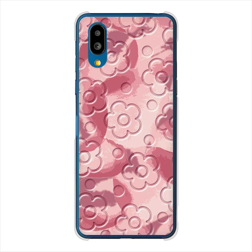 BASIO active SHG09 au 高画質仕上げ 背面印刷 ハードケースフラワーヴェルニ