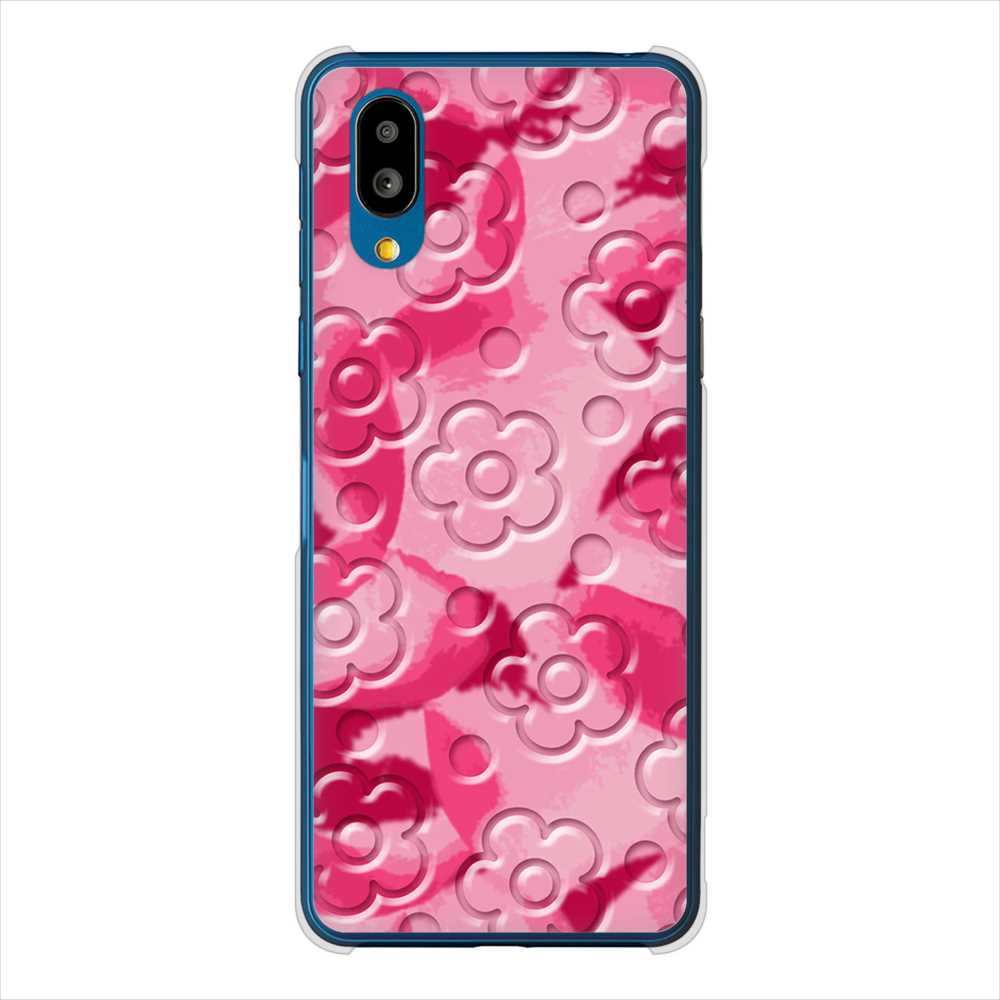 BASIO active SHG09 au 高画質仕上げ 背面印刷 ハードケースフラワーヴェルニ