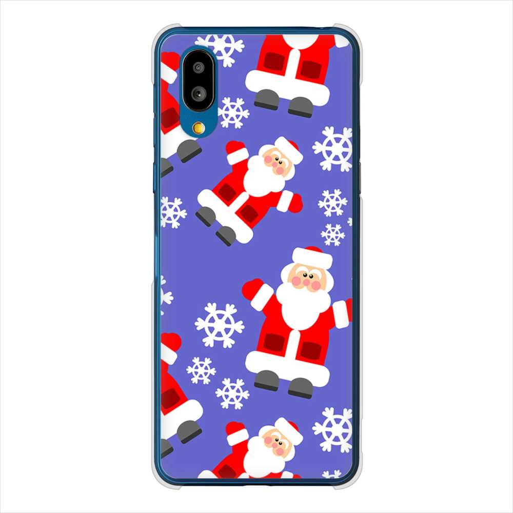 BASIO active SHG09 au 高画質仕上げ 背面印刷 ハードケースクリスマス