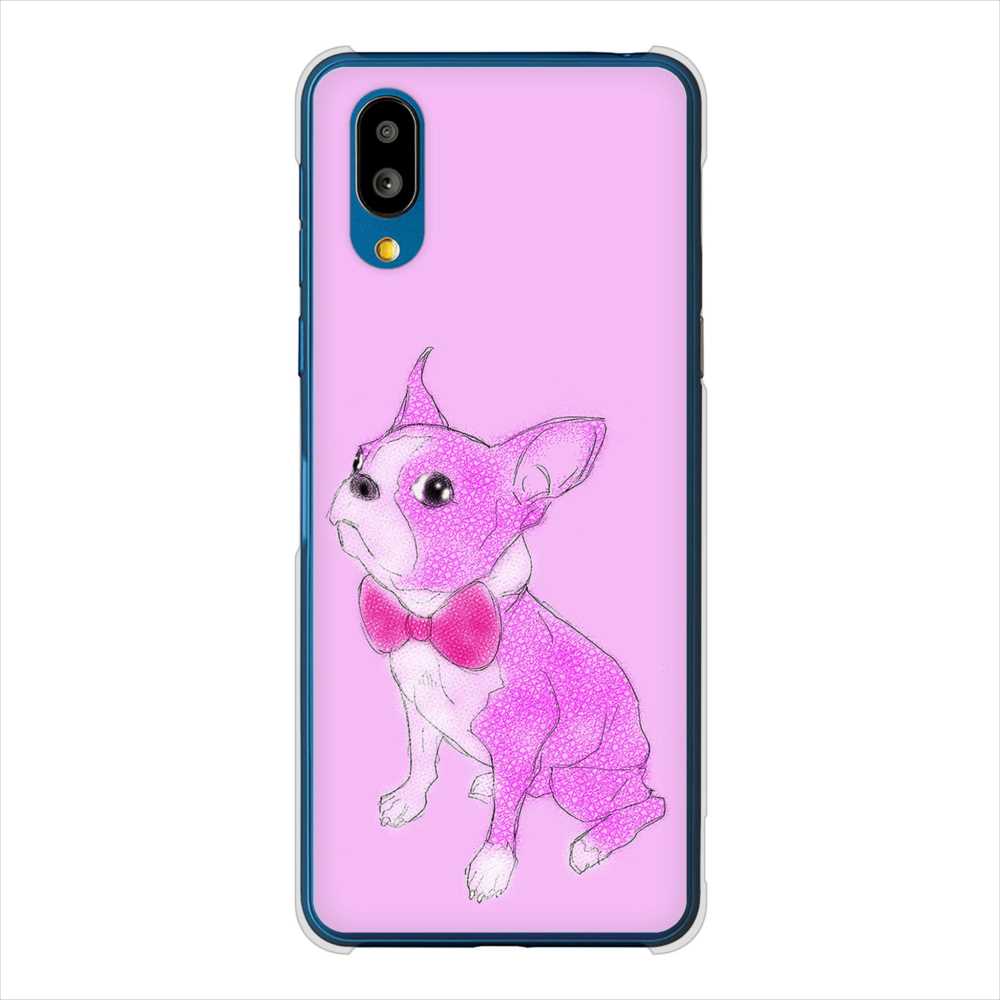 BASIO active SHG09 au 高画質仕上げ 背面印刷 ハードケースボストンテリア