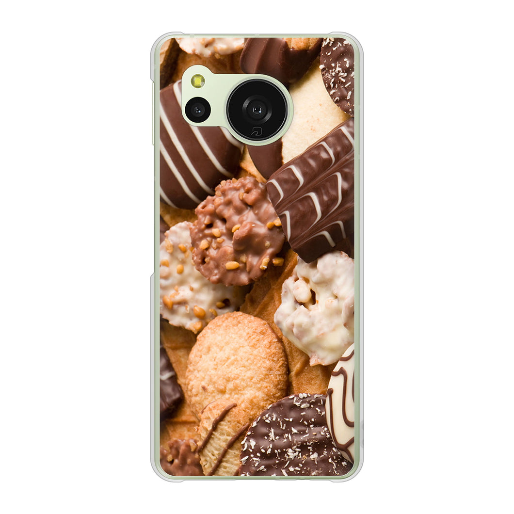 AQUOS sense8 SHG11 au 高画質仕上げ 背面印刷 ハードケーススイーツ