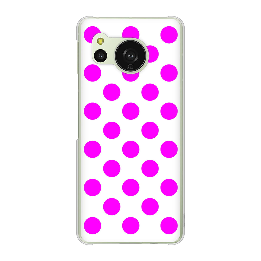 AQUOS sense8 SHG11 au 高画質仕上げ 背面印刷 ハードケースシンプルビッグ