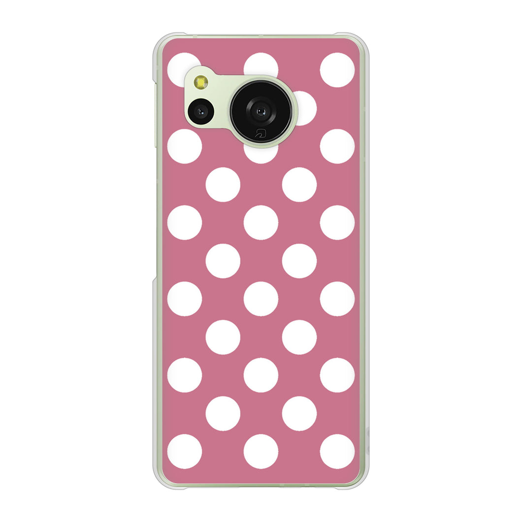 AQUOS sense8 SHG11 au 高画質仕上げ 背面印刷 ハードケースシンプルビッグ