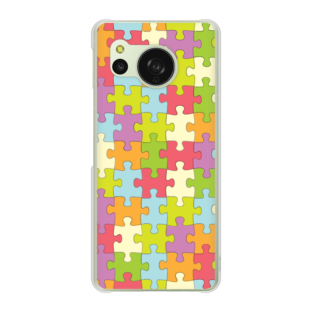 AQUOS sense8 SHG11 au 高画質仕上げ 背面印刷 ハードケースジグソーパズル