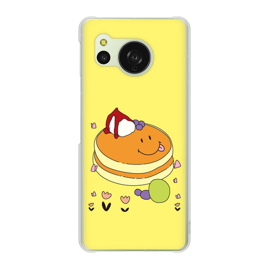 AQUOS sense8 SHG11 au 高画質仕上げ 背面印刷 ハードケーススイーツイラスト