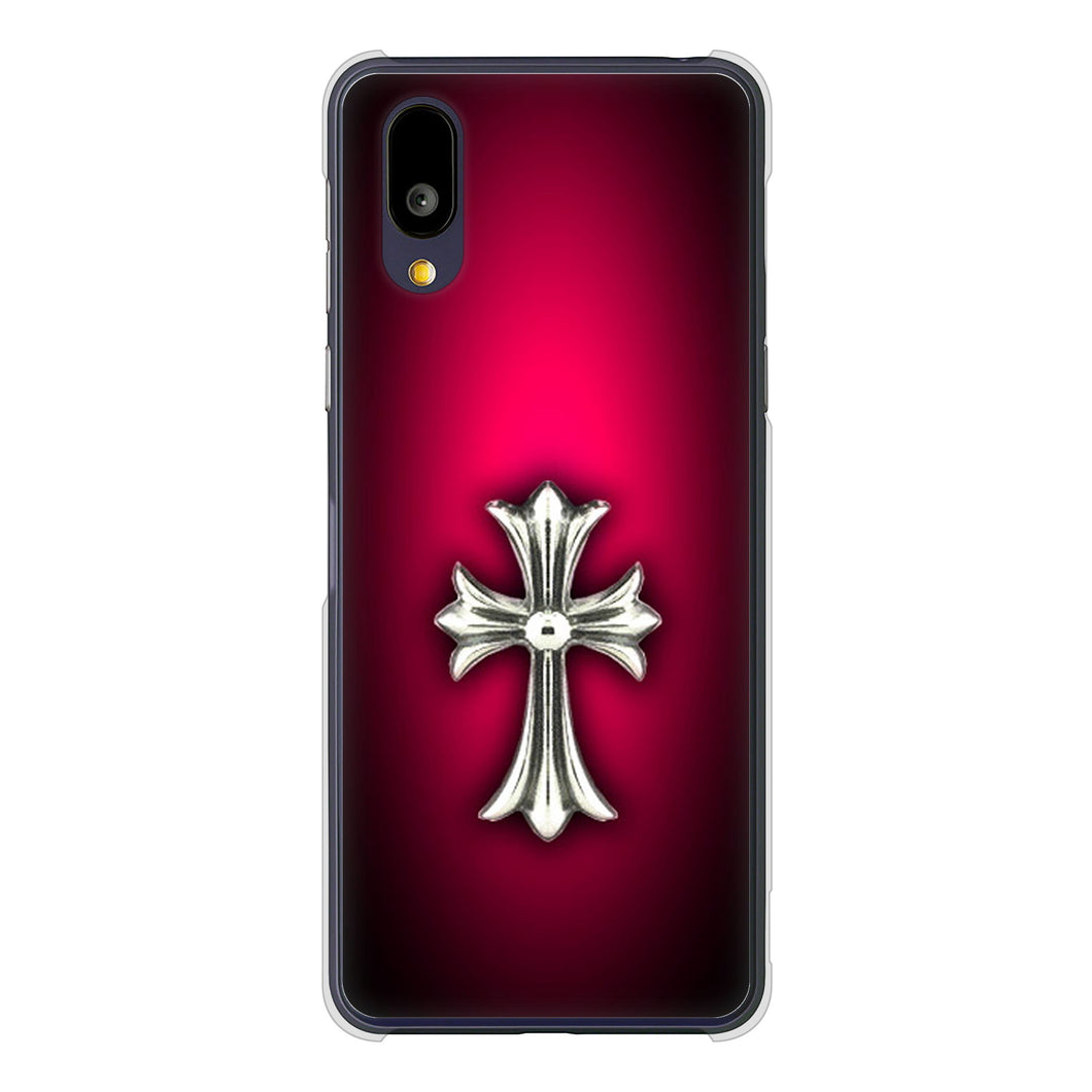 BASIO active2 SHG12 au 高画質仕上げ 背面印刷 ハードケースクロス