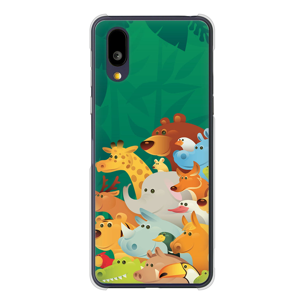 BASIO active2 SHG12 au 高画質仕上げ 背面印刷 ハードケース 【370 全員集合】