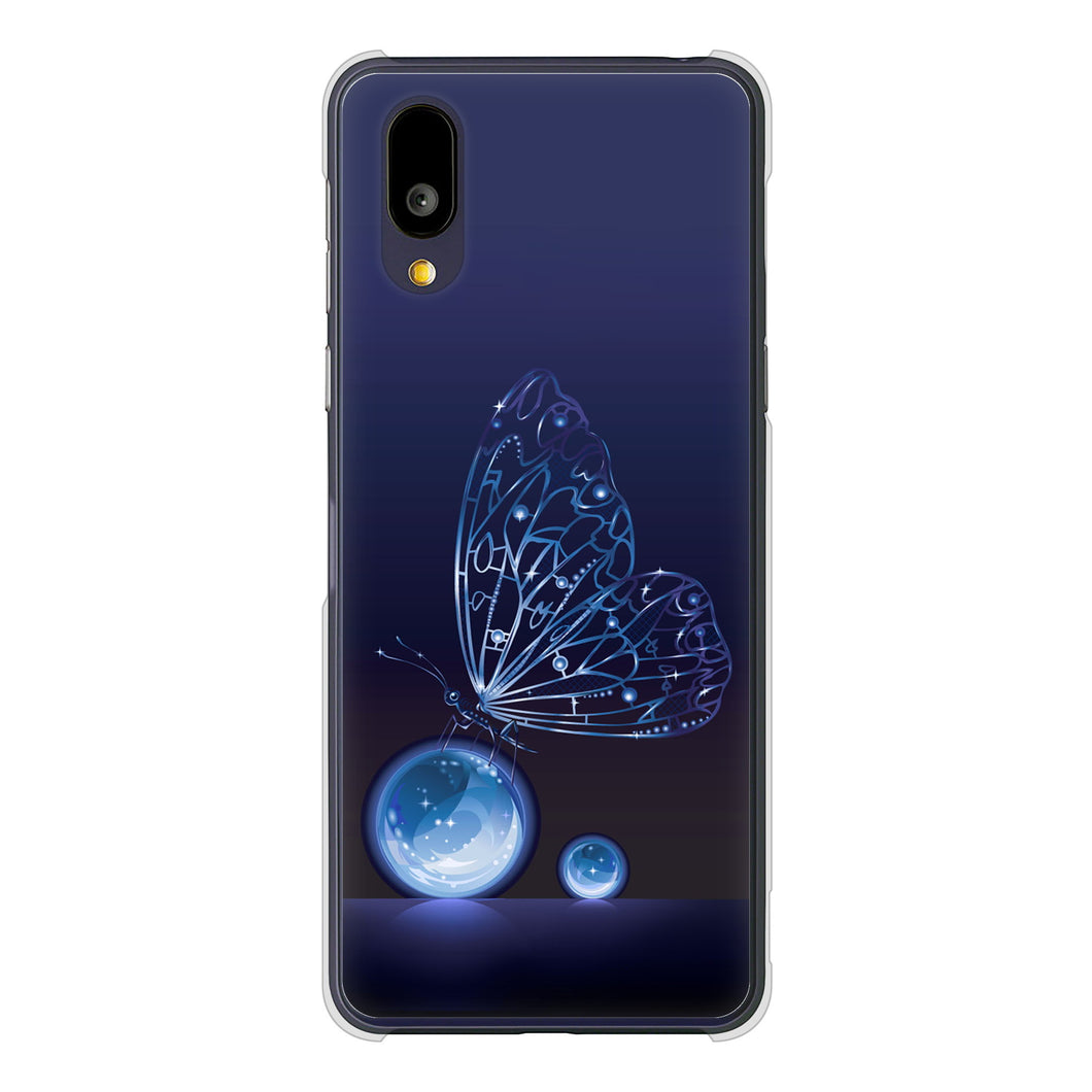 BASIO active2 SHG12 au 高画質仕上げ 背面印刷 ハードケースバタフライ