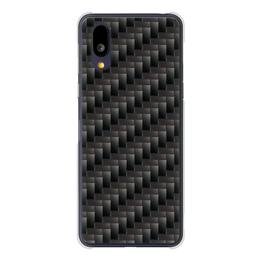 BASIO active2 SHG12 au 高画質仕上げ 背面印刷 ハードケース 【461 カーボン】