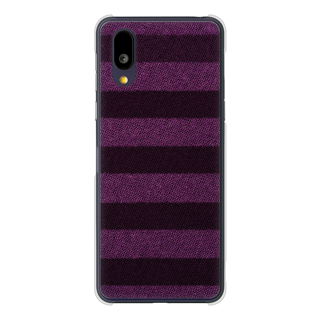 BASIO active2 SHG12 au 高画質仕上げ 背面印刷 ハードケースシンプルボーダー