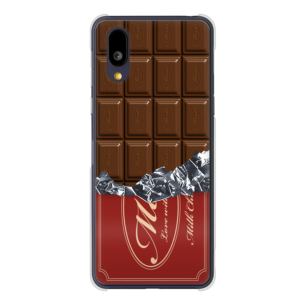 BASIO active2 SHG12 au 高画質仕上げ 背面印刷 ハードケース板チョコ