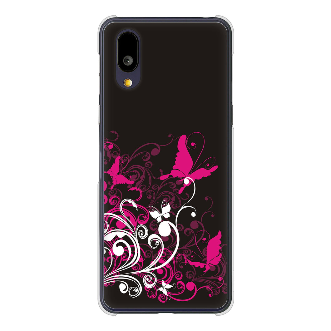 BASIO active2 SHG12 au 高画質仕上げ 背面印刷 ハードケースバタフライ