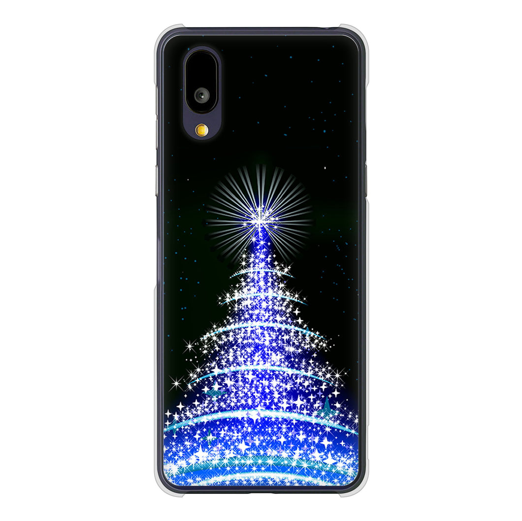 BASIO active2 SHG12 au 高画質仕上げ 背面印刷 ハードケースクリスマス