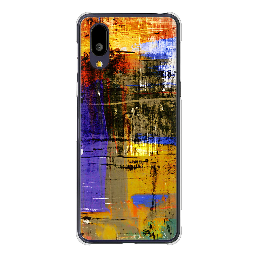 BASIO active2 SHG12 au 高画質仕上げ 背面印刷 ハードケース 【609 クラッシュアートBL】