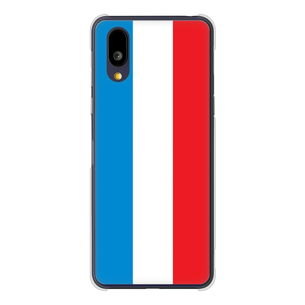 BASIO active2 SHG12 au 高画質仕上げ 背面印刷 ハードケース国旗