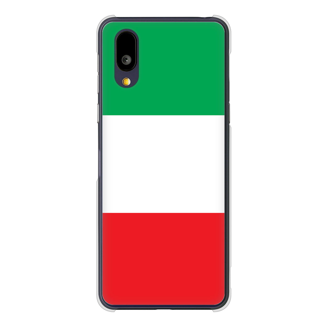 BASIO active2 SHG12 au 高画質仕上げ 背面印刷 ハードケース国旗