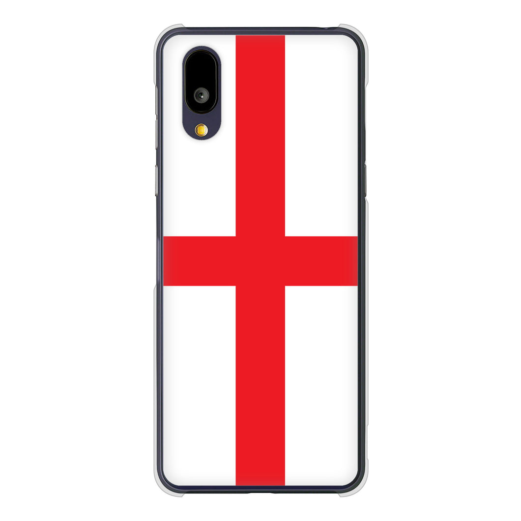 BASIO active2 SHG12 au 高画質仕上げ 背面印刷 ハードケース国旗