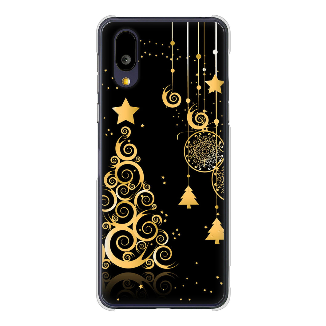 BASIO active2 SHG12 au 高画質仕上げ 背面印刷 ハードケースクリスマス