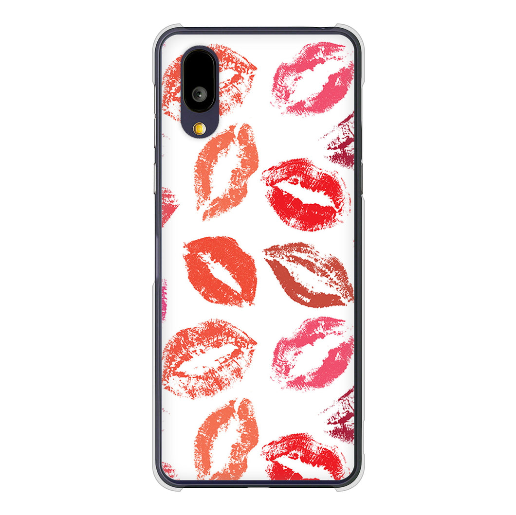 BASIO active2 SHG12 au 高画質仕上げ 背面印刷 ハードケース 【734 キスkissキス】